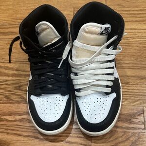 Nike Dual-Tone High-Top Sneakers
